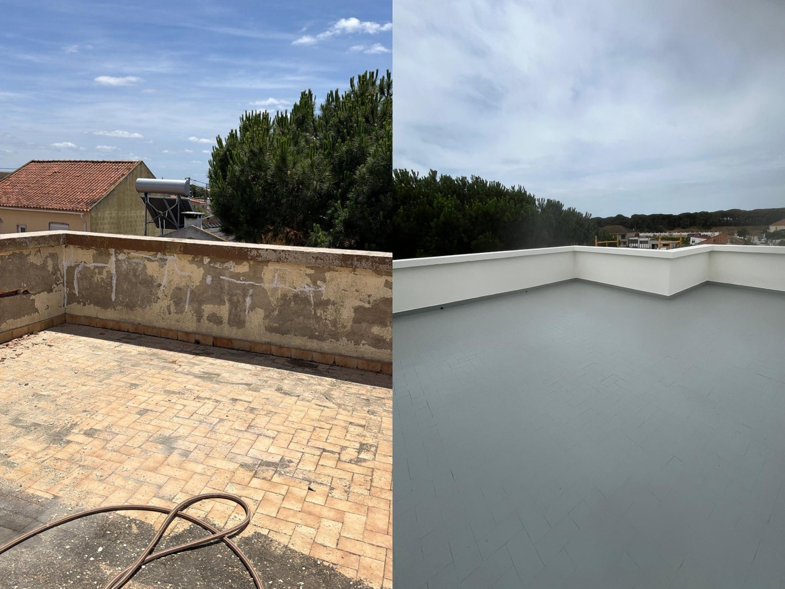 Impermeabilização de terraço